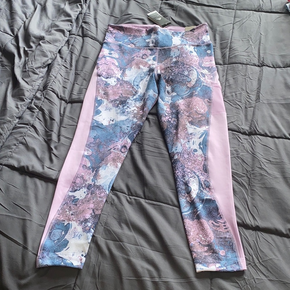 Adidas NWT 7/8 High Rise Leggings w/ Pockets